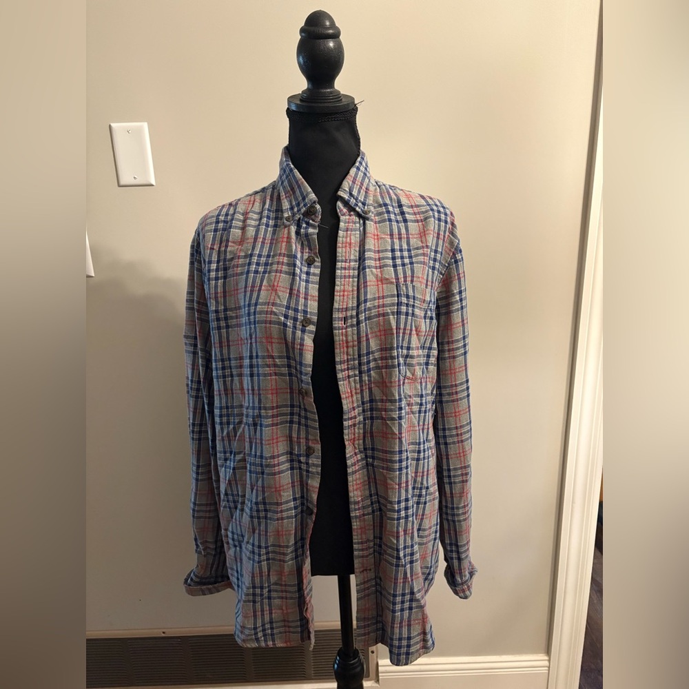 St. John's Bay Plaid Button Down Shirt